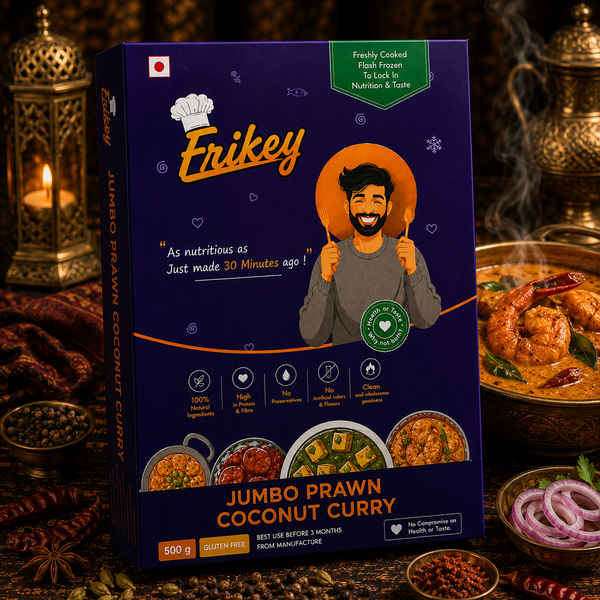 Jumbo Prawn coconut curry