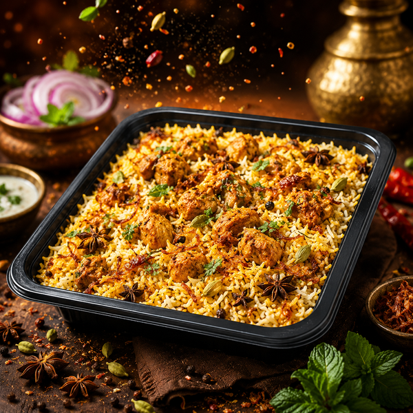 Awadhi Chicken Biryani