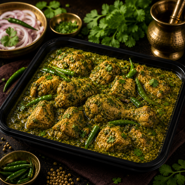 Dhonepata Kacha Lonka Chicken