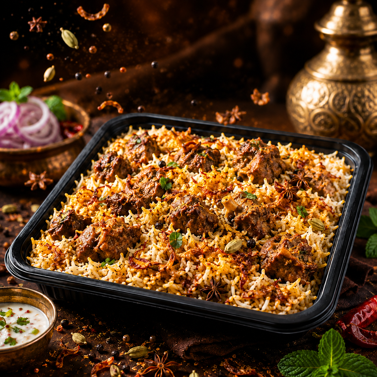 Awadhi Mutton Biryani